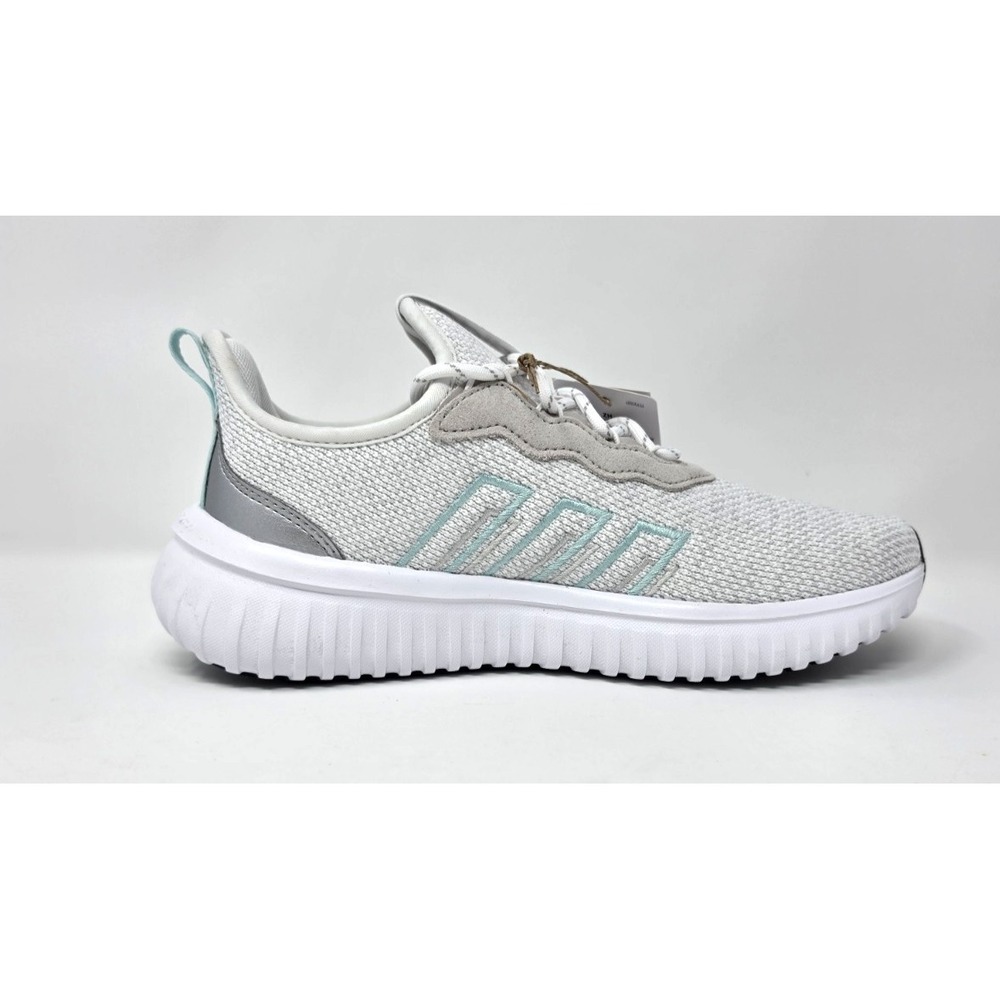 Adidas Kaptir Flow 2.0 White/Aqua/Silver Metallic Women's Size 7 NWB‎ - Picture 6 of 11